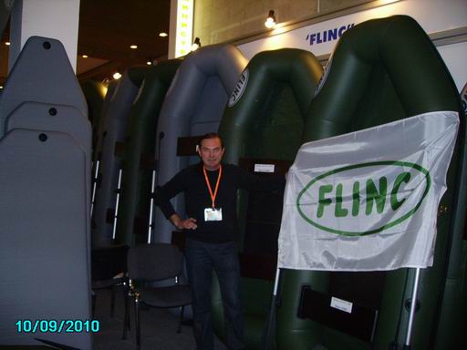 Лодки ПВХ FLINC на выставке Охота и рыболовство на Руси 2010