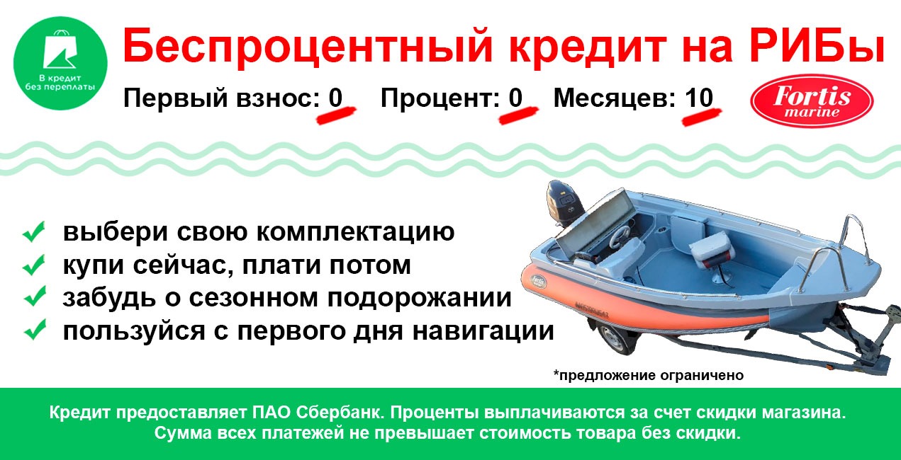 Лодка РИБ FORTIS 575 КАТАНА Лайт купить недорого с доставкой -Санкт-Петербург