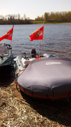 Тент носовой без стекла для надувных лодок BoatsMan BT400SK