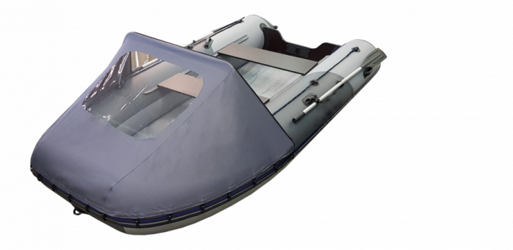 Тент носовой со стеклом для лодок НДНД Grouper 350